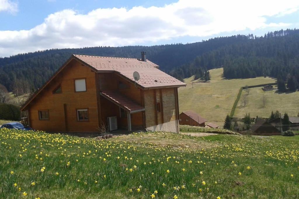 Grand Valtin : Chalet Ecolo 4 Etoiles 14 Personnes Ban-sur-Meurthe-Clefcy Extérieur photo