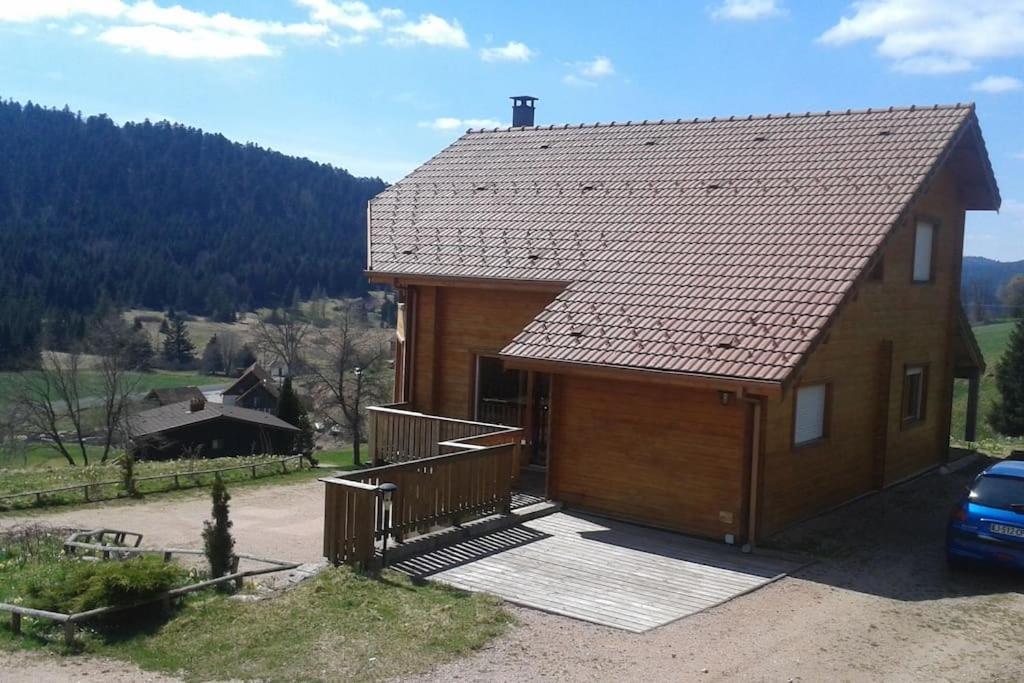 Grand Valtin : Chalet Ecolo 4 Etoiles 14 Personnes Ban-sur-Meurthe-Clefcy Extérieur photo